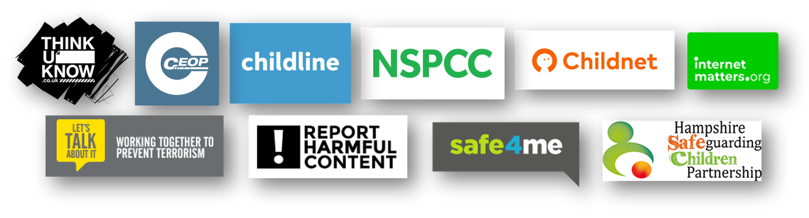 Online safety guidance graphic